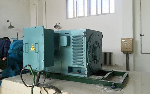 新宁某水电站工程主水泵使用我公司高压电机